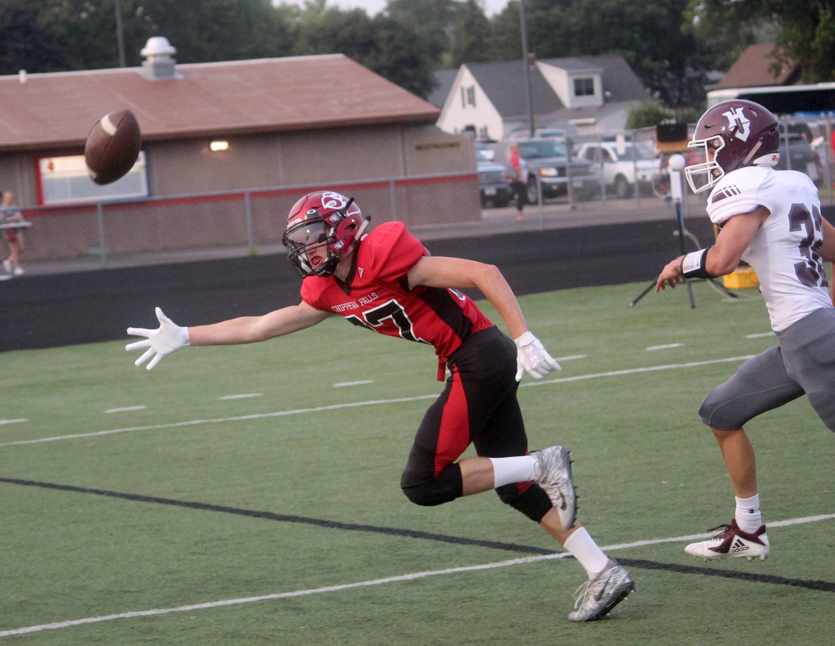 Holmen at Chi-Hi football 8-17-18